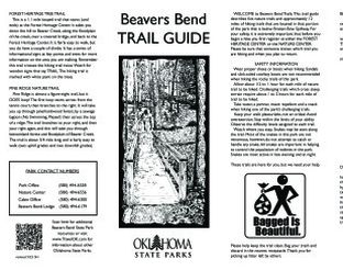 Beavers Bend State Park Trail Map