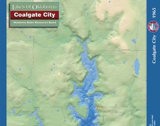 View Coalgate City Lake Map
