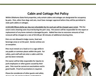 Yurt Pet Policy