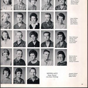 Jimmy Webb smiles for his yearbook photo at Laverne High School. 