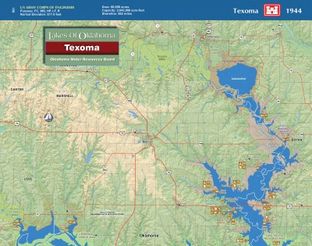 View Lake Texoma Map