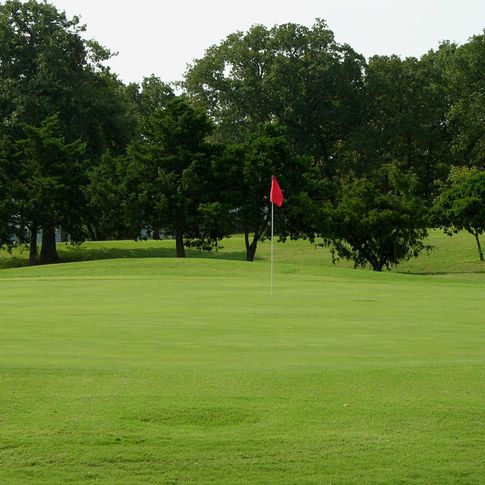 Chickasaw Pointe Golf Course in Kingston features beautifully manicured greens like these at the 8th hole.