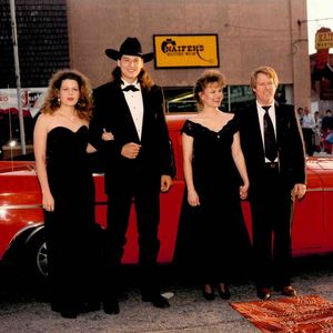 A young Blake Shelton arrives at the Grand Awards Show at Ada's McSwain Theatre on October 16, 1993.