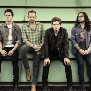 Kings of Leon band members Jared Followill, Caleb Followill, Matthew Followill, Nathan Followill