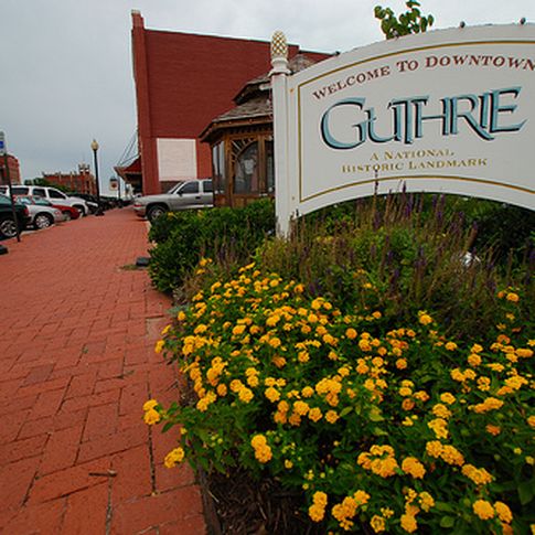 Guthrie's downtown district is a charming blend of Victorian-era architecture and modern touches that welcome guests to enjoy a variety of antique stores, boutique shopping and dining establishments.