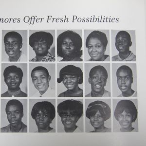 Charlie Wilson appears in his Booker T. Washington High School yearbook during his sophomore year.