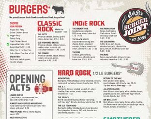 View S&B's Burger Joint - NW Expy Menu