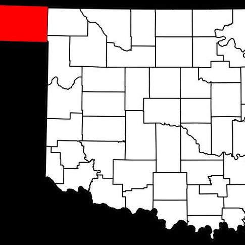 Beaver County in the panhandle of Oklahoma.