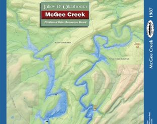 View McGee Creek Reservoir Map