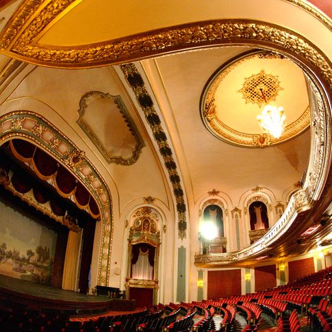 Opened in 1929, the Coleman Theatre in Miami hosts silent movies, children's events, ballet and jazz band performances.