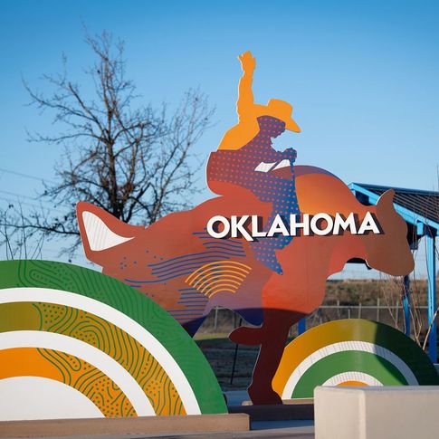 Stretch your legs at the spacious Oklahoma City Tourism Information Center.