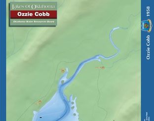 View Lake Ozzie Cobb Map