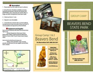 View Beavers Bend Group Camp Info