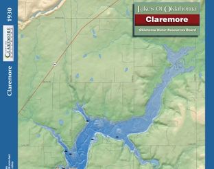 View Claremore Lake Map