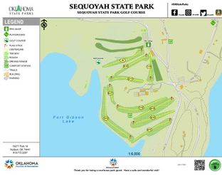 Sequoyah Golf Course Map