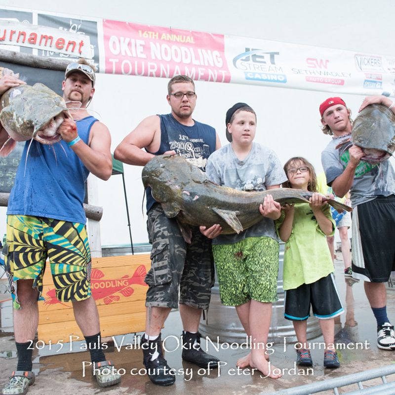 guided noodling trips oklahoma