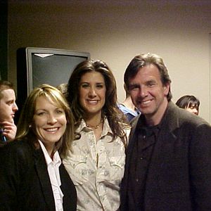 Kellie with her record producer Dann Huff and his wife Sheri