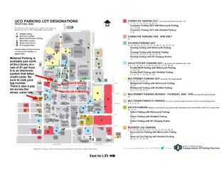 View UCO Campus Map.