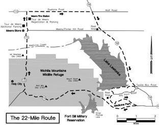 View 22 Mile Route Map