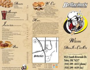 View Bellacino's Pizza & Grinders Menu