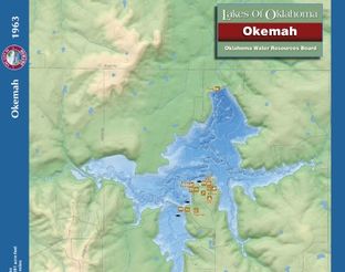 View Okemah Lake Map