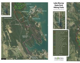View Map of the Trails North of the Park Office