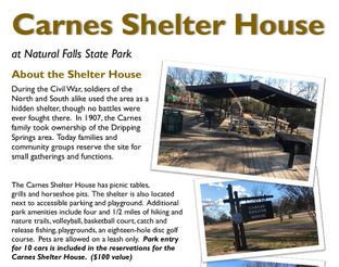 Information about the Carnes Shelter
