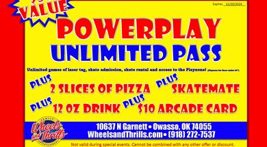 Powerplay Pass Stay & Play All Day