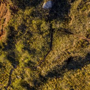 Explore the rocky terrain and unique land geography of Gloss Mountain State Park. Photo by Shane Bevel.