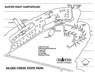 VIew Buster Hight Campground Map