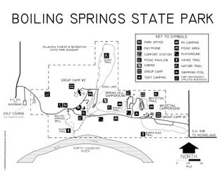 View Boiling Springs State Park Map