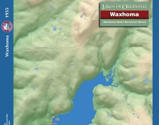 View Lake Waxhoma Map