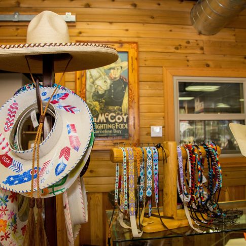 Browse the fine cowboy hats at Shorty's Caboy Hattery in Historic Stockyards City or custom order a handmade creation.