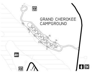 View Grand Cherokee Campground Map