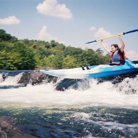 Go kayaking on the Lower Mountain Fork River in Broken Bow.