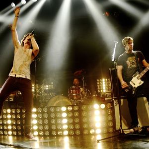 All American Rejects performing live in 2007.