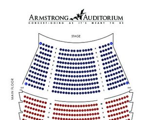 View Armstrong Auditorium Seating Chart