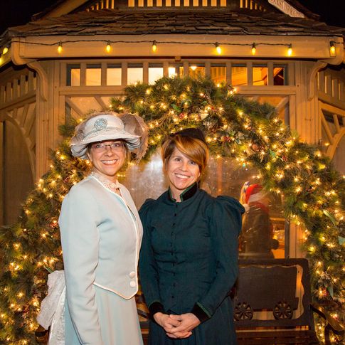 Dress up in your Victorian best at the Territorial Christmas Celebration in Guthrie.