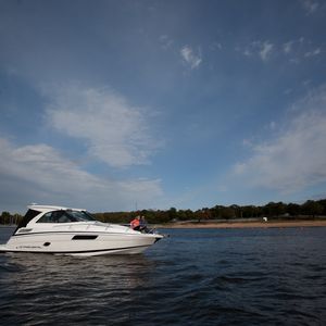 Take your boat out on the serene waters of Grand Lake. Photo by Rebekah Workman.