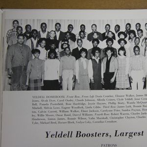Ronnie Wilson pictured in his homeroom picture at Booker T. Washington High School on the fourth row, sixth from the left. 