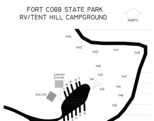 Reservation Map for Tent Hill Area