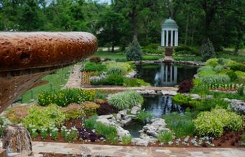 Gardens at the Philbrook Museum. When in Tulsa, Jana enjoys checking out their latest exhibit. 