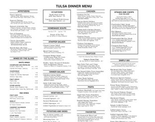 View Daily Grill Dinner Menu