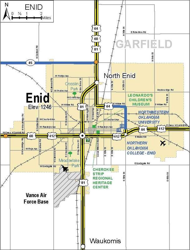 Enid Map