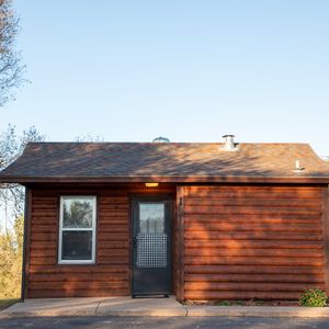 Salt Plains State Park offers six rustic cabins for overnight stays. Photo by Lori Duckworth/Oklahoma Tourism.