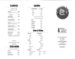 Giggle Fish Grill Menu