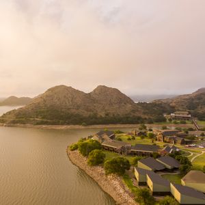 Completed in 1937 and renovated in 2020, Quartz Mountain State Park has attracted outdoor enthusiasts for generations. Photo by Shane Bevel.