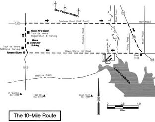View 10 Mile Route Map