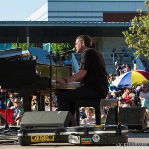 John Fullbright performs at Tulsa's Guthrie Green for the Woody Guthrie Center's first anniversary in 2014