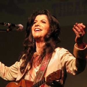 Jody Miller performs in 2013 at the Lan-Tex Opry in Texas, where she was honored by the Heart of Texas Country Music Association for her fifty years in music.